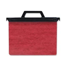 ACCO 2-Hole Laser Printer Hanging Expandable Binder, 8.5 x 11 Inches, Red