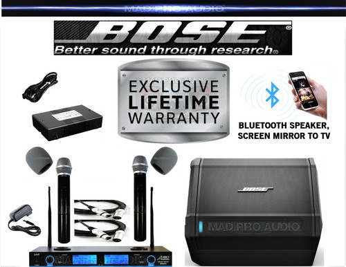 Bose S1 Pro Karaoke System, Bluetooth 