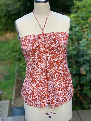 NWT LOFT Print Top with Halter Tie - Size 10 - SOLD OUT!