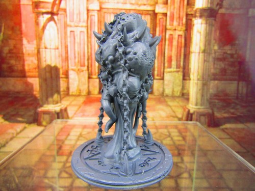 Mini Figura en Miniatura Ichor Demon Monster Encadenada Modelo Impreso 3D Escala 28/32mm - Imagen 3 de 6