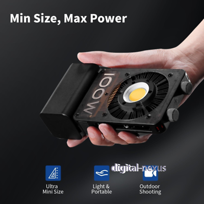 ZHIYUN CINEPEER CX100 100W LED Video Light with Built-in 4500mAh