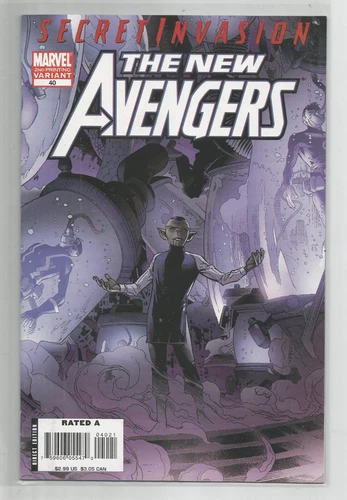 NEW AVENGERS # 40 * SECOND PRINT VARIANT * First Skrull Queen VERANKE * NICE!