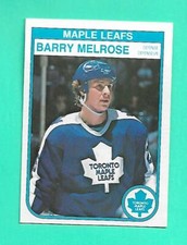 (1) BARRY MELROSE 1982-83 O-PEE-CHEE # 328 MAPLE LEAFS NM CARD (V8779)