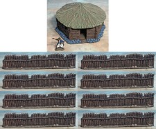 Barzso reissue Treasure Island Pirate Fort - 54mm foam - figures for scale