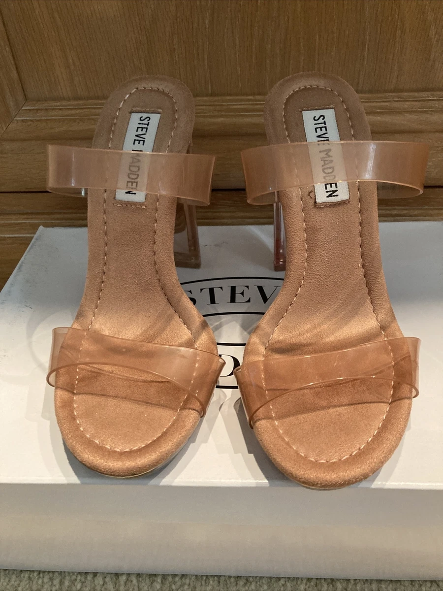 Steve madden glassy online heeled sandal women's