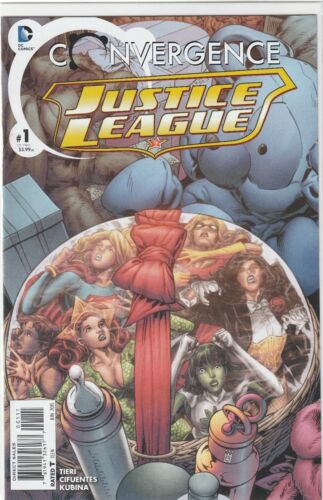 CONVERGENCE JUSTICE LEAGUE #1 (2015) 1ST PRINT ~ UNREAD NM - Picture 1 of 2