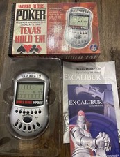 World Series of Poker Texas Hold 'Em Poker Electronic LCD Travel Game in box