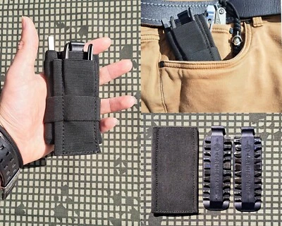 Ultra Slim Sheath/Pocket Organizer for Leatherman Bit Kit/Knipex Cobra XS