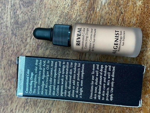 ALGENIST Reveal Gotas Correctoras de Color Concentradas Albaricoque 7 ml Mini - CAJA NUEVA - Imagen 4 de 6