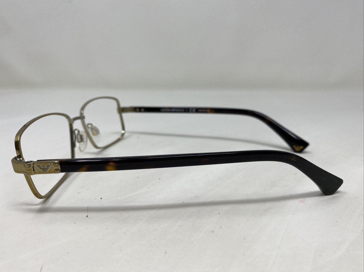 Emporio Armani EA 1004 3013 54-15-140 Yellow Gold Full Rim  display picture 1