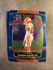 2022 Panini Select Draft Picks Rookie Card RC #27 Andrew Booth Jr Clemson Tigers. rookie card picture