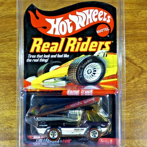 Hot Wheels RLC Real Riders Ramp Truck 5298/11000 Purple Redline The Heavyweights