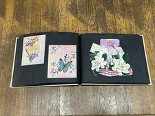 1940's Scrapbook 30+ Vintage Oversized Greeting Card Lot Christmas Easter