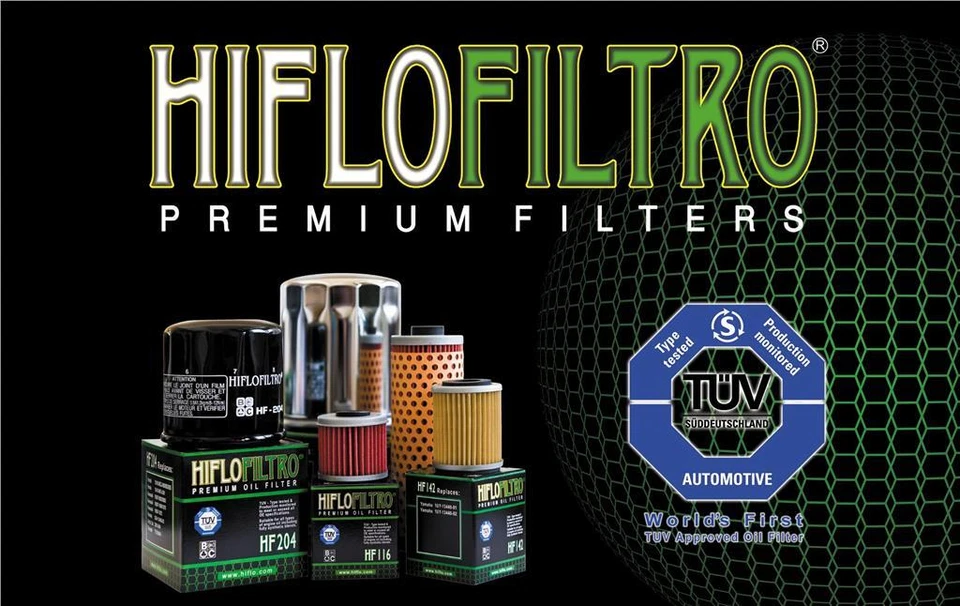 Filtro de aceite Race Hi Flo Honda NT650 Hawk GT 1988 1989 1990 1991 Foto 3 de 3