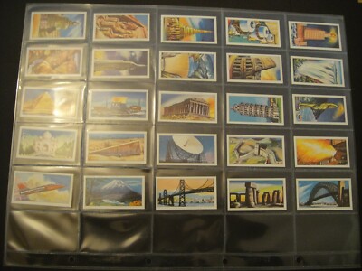 BROWNES TEA SOUTHEND ON SEA WONDERS OF THE WORLD PIZA SYDNEY HARBOUR TAJ MAHAL