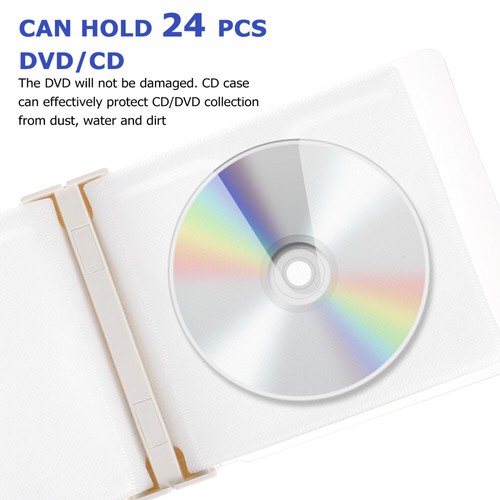 CD -Speicherbox Reisen CD-Aufbewahrungshüllen CD-Aufbewahrungshalter - Afbeelding 11 van 11