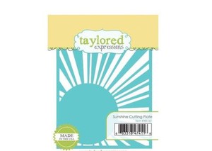 Rays Vacation ~TE1117 Taylored Expressions Cutting Plate Die ~ SUNSHINE Summer