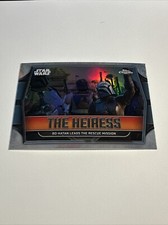 2024 Topps Chrome Star Wars Chapter 20: The Foundling The Heiress Insert #TH-3