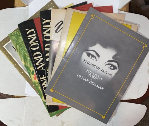 Vintage Musical Playbill Lot Liz Taylor Judy Garland Midler Duncan Lansbury  - Picture 1 of 11