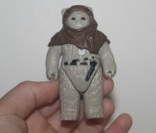 Vintage 1983 Kenner Star Wars ROTJ Chief Chirpa Ewok Figure w/ Hood No Staff