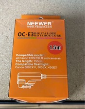 Neewer OC-E3 Hot Shoe Cord 1.5m