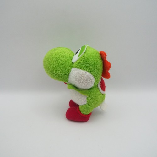 Yoshi Yossy Green C1505 Super Mario Bandai 1998 JUNK Plush 4" Toy Doll japan Egg - Picture 5 of 10