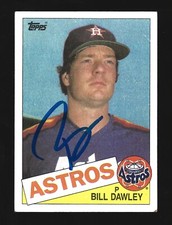 Bill Dawley AUTOGRAPH Houston Astros 1985 Topps #634 AUTO Baseball Card