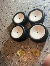 Proline Pin Point Rr Prism Frt Silver Comp 4wd Buggy Carpet White  Wheels #114