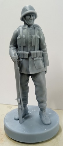 Polish infantry soldier 1 - September '39 3D print in scales - 第 1/1 張圖片