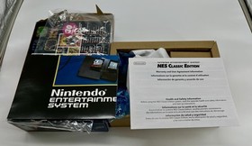 NES Classic Edition Mini BOX ONLY NO CONSOLE with Inserts See Description & Pics