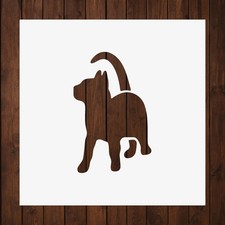 Dog Silhouette Stencil