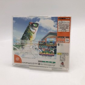 Sega Dreamcast Fishing Rod Controller HKT-8700 with Get Bass Game Japan Tested