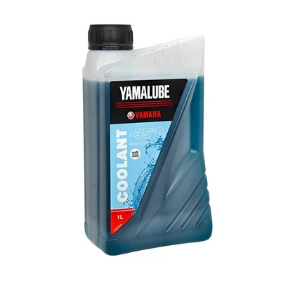 Liquide Fluide Frigorigène Antigel Radiateur YAMALUBE Coolant Moto Scooter 1L - Photo 1/3