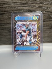 2020 Panini Illusions Clear Shots Christian McCaffrey Light Blue /299