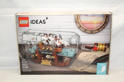 LEGO 21313 Ideas Ship in a Bottle, NIB, Factory Sealed ,Retired! RS