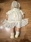 ANTIQUE HORSMAN COMPOSITION & CLOTH DOLL 22" EYES OPEN AND CLOSE 1940's? Crier — photo 4
