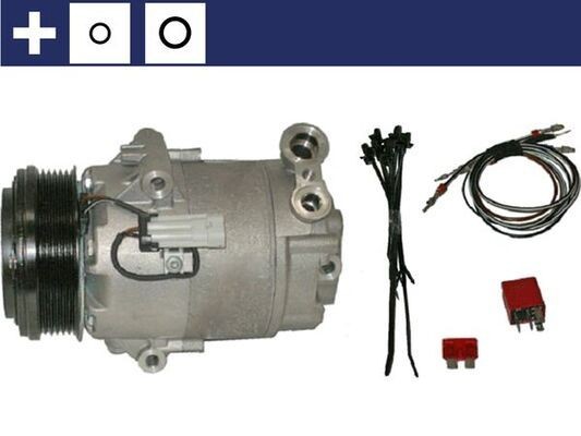 Air Conditioning Compressor Fits Opel Astra Zafira Vauxhall MAHLE ACP24000S