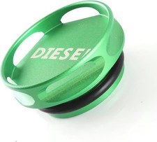 Diesel Fuel Cap For Ram And Gm 3.0l Duramax-updated Larger Magnetic Aluminum Tan