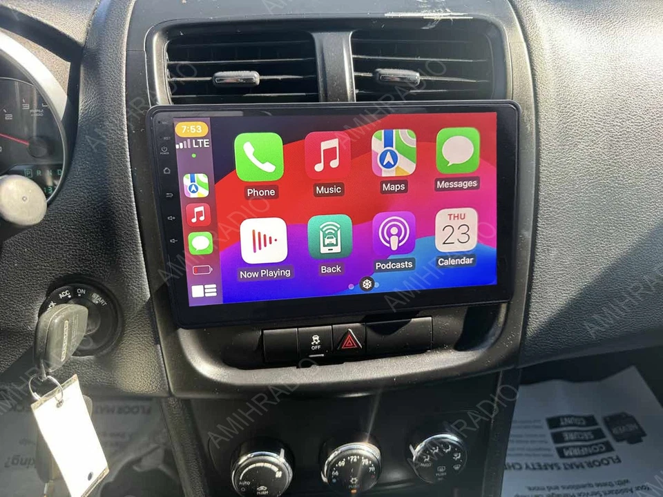 10.1'' Apple Carplay For Dodge Avenger 2011-2014 Car Radio Stereo Android 15 64G Foto 3 de 4