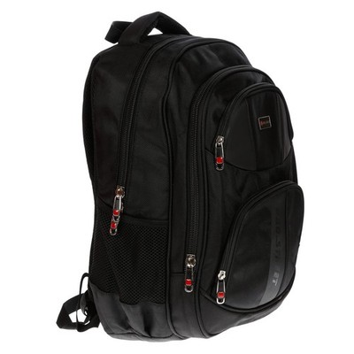 BAG STREET XL Rucksack Laptop Sport Schule Arbeit Freizeit Schulrucksack schwarz