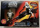 Star Wars The Power of The Force Imperial Speeder Bike with Scout Trooper NRFB