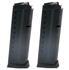 2-PACK 1911 9mm 10rd Blue Anti-Friction Magazine Mec-Gar