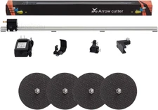 Electric Archery Arrow Saw, Adjustable Carbon Cutter Black
