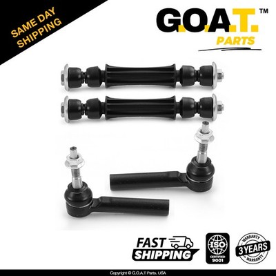 Outer Tie Rod End & Front Sway Bar Kit for Cadillac Escalade Chevrolet Suburban