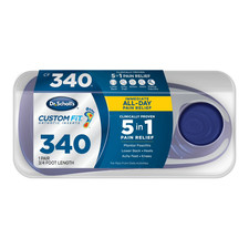 Dr. Scholls CF 340 Custom Fit Orthotic Inserts - New Sealed