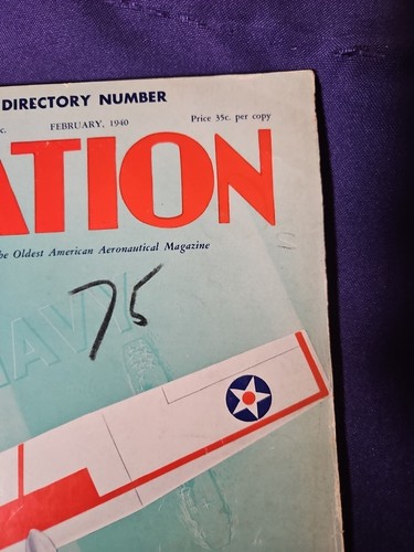February 1940 Aviation Magazine - Picture 3 of 13