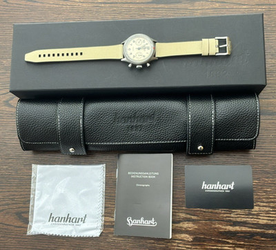Hanhart Ti 417 Desert Pilot Chronograph 39mm Limited Edition of 200