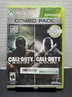 Call of Duty: Black Ops 1 & 2 Combo Pack Xbox 360 Tested Works Fast Shipping