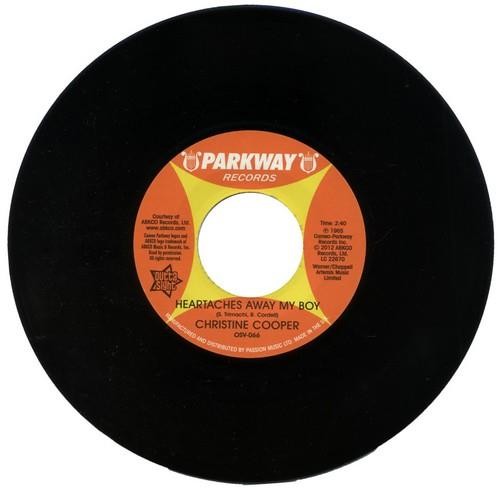 CHRISTINE COOPER Heartaches Away My Boy - Northern Soul 45 (Outta Sight) 7"" 60s