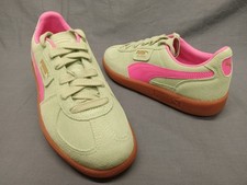 Puma Palermo Jr GS 397271 02 Sneakers Mint Fast Pink Girls Size 4 NEW NO BOX
